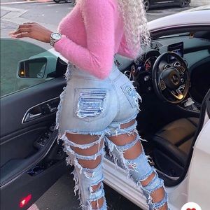 FashionNova Cheap Thriller High Rise Jeans